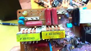 №216. Ремонт телевизора Funai TV-1400A MK8. Помеха на экране. Курсы телемастеров.