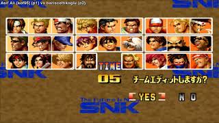 킹오브파이터즈95 Kof95 キング オブ ファイターズ95 拳皇95 Fightcade ➤ Asif Ali (Pakistan) vs barisceltikoglu (Turkey)
