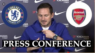CHELSEA VS ARSENAL | FRANK LAMPARD PRE-MATCH PRESS CONFERENCE | REECE JAMES TO PLAY?