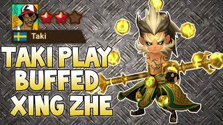 Taki Play Buffed Xing Zhe !!! - Summoners War
