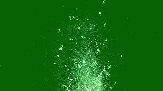 Green Screen free Foam Explosion Particles Effects