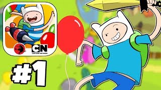 NEW CHARACTERS & A FULL STORY! | Bloons Adventure Time TD Gameplay Part 1