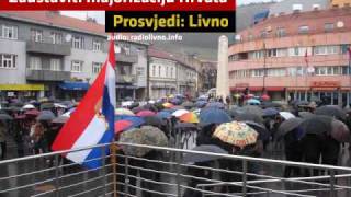 Livno Online // Prosvjedi Livno