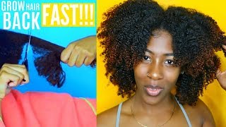 How To Grow Hair Back After "THE BIG CHOP": ADVICE + TIPS //  Natural Hair Help | EP. 3