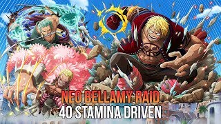 NEO BELLAMY RAID - DRIVEN LEGEND ZORO / RAID DOFLAMINGO TEAM