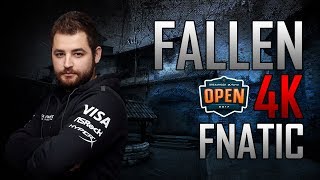 CS:GO | FalleN 4K vs fnatic @ DreamHack Open Summer 2017