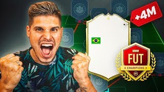FICHO UN ICONO DE 4 MILLONES PARA MI PRIMERA PLANTILLA DE FUT CHAMPIONS!! | FIFA 20
