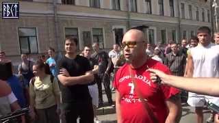 А.Кочергин - Протест против гей-митинка в Петербурге (29.06.2013)