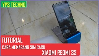 Cara Memasang Sim Card pada Xiaomi Redmi 3S dengan Mudah