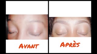 COMMENT TRACER SES SOURCILS