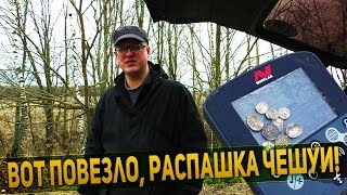 Вот повезло, распашка чешуи!