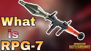 RPG PUBG Mobile New rocket launcher RPG-7 | Avinash production