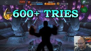 600+ Tries for Immortal Iron Fist | Marvel Contest of Champions