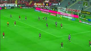 Gol de J. Vigón | Atlas 3 - 2 Veracruz | Liga MX - Apertura 2018 - Jornada 13 |
