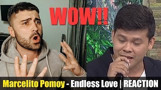 AMAZING! Marcelito Pomoy - Endless Love | REACTION