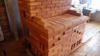 Отопительно-варочная печь 4,5 х 5 кирпичей