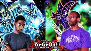 Blue-Eyes White Dragon VS Dark Magician! Yu-Gi-Oh Theme Duel!