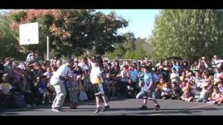 2 on 1 with Los Angeles Laker Shannon Brown at Serrania Elementary School