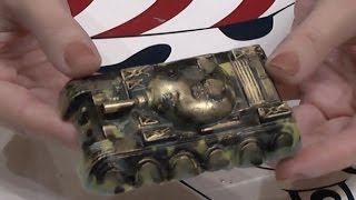 Мыловарение в домашних условиях.Мужское Мыло  Танчик! МАСТЕР-КЛАСС!