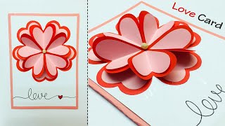 Valentines Day Cards | Valentine Cards Handmade Easy | Love Greeting Cards Latest Design Handmade
