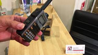 Talkie Walkie YAESU FT70R VHF UHF C4FM Presentation GoTechnique