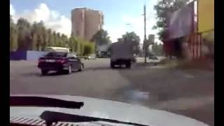 Реальная погоня ГАИ за преступником ДТП! Авария! ДПС, ГАИ