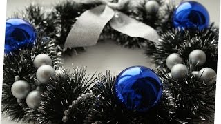 Новогодний Венок своими Руками / ПОДЕЛКИ на НОВЫЙ ГОД!
