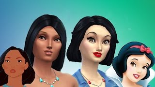 The Sims 4: Pocahontas and snow white (Part 1)
