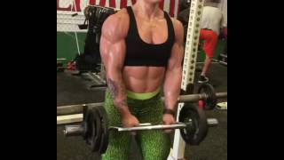 FBB Kristina Nicole - Hard Biceps Pump