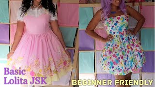 DIY: Basic Lolita JSK (beginner friendly)