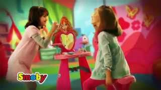 Smoby Winx парикмахерская, детская кухня, касса