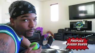 Nerf Basketball Trickshots W/ Muhriesuh