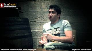Aren Bayadyan - Exclusive Video Interview // HayFanat.com // HD