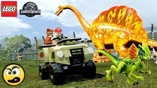 LEGO Jurassic World - BRAQUIOSSAURO DE FOGO - Caraca Games