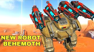 War robots BEHEMOTH Damage comparison+Gameplay