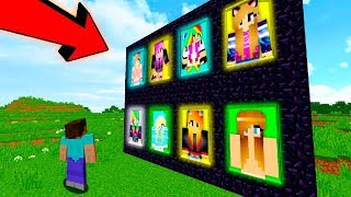 НОВЫЕ ПОРТАЛЫ К ДЕВУШКАМ В МАЙНКРАФТ! НОВОЕ ИЗМЕРЕНИЕ В MINECRAFT! ОБЗОР МОДА | МУЛЬТИК