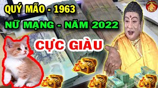 Giới Tiên Tri Khẳng Định Quý Mão 1963 Nữ Mạng Đến Thời Hết Khổ, Năm 2022 Đổi Vận