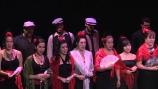 Concierto debut "Zarzueleando", del Coro de Ópera de Sinaloa. (03 Febrero 2015)