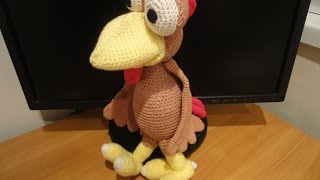 Петух Морхухн Ч-1 Cock Moorhuhn Crochet Р-1