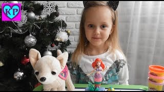 Поделки из пластилина Play Doh Куклы Принцессы Диснея Русалки Лепим наряды из Плей До Игрушки