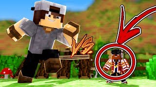 Minecraft: CORRIDA PVP - GIGANTE vs PEQUENO!