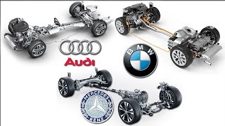 4MATIC Vs xDrive Vs Quattro 4X4 System - Mercedes Benz / BMW / Audi