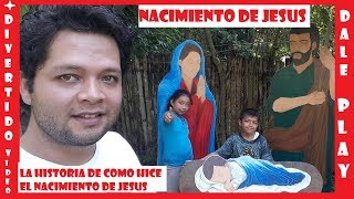 COMO HACER EL NACIMIENTO DE JESÚS... Árbol de navidad Gigante... como hacer un pesebre... NUEVO