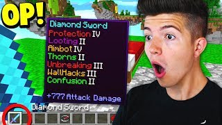 NEW custom BEDWARS Enchants! (Minecraft Bedwars)