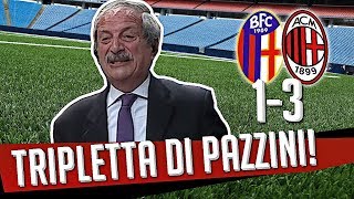 Ds 7Gold - TRIPLETTA DI PAZZINI (BOLOGNA MILAN 1-3)