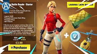 NEW "LAGUNA" STARTER PACK Gameplay! (Fortnite Battle Royale LIVE)