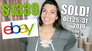 VeRO STRIKE!!! $1339 SOLD Oct 25 - 31 // What Sold On eBay this week! Net Profits