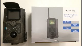 ФОТОЛОВУШКА ФИЛИН 120 MMS 3G (HC-550М) - обзор - распаковка - характеристики