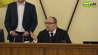 Кернес обматерил активистов на сессии горсовета