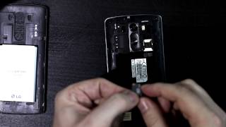 LG G3 Micro SIM Card & Micro SD Card Insert